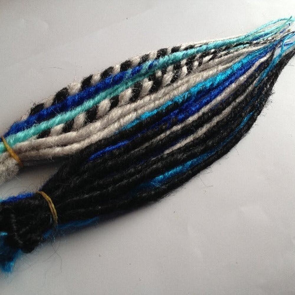 20 SE Mix Set Dreads Dreadlock Hair Extensions